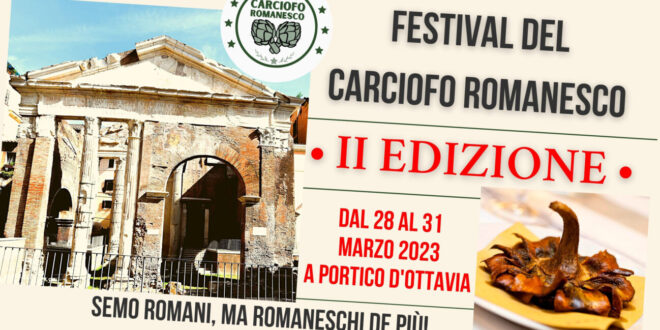 Festival del Carciofo Romanesco – A Roma 4 giorni all’insegna dell’ortaggio simbolo della tavola romana