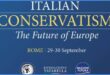 Torna a Roma ‘Italian Conservatism’, politica e cultura a confronto sull’Europa al voto. Il programma