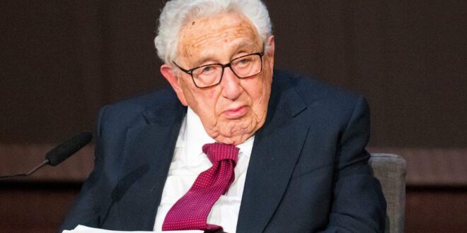 Usa, è morto a 100 anni l’ex segretario di Stato Henry Kissinger