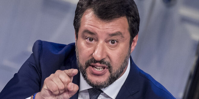 Salvini scarica l’Ucraina: ‘Non mandare altre armi’