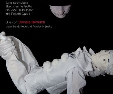 Teatro Trastevere: 11 e 12 MAGGIO  -‘IO SONO NIJINSKY’-  spettacolo tratto dai diari della stella dei Balletti Russi, di e con Daniele Bernardi