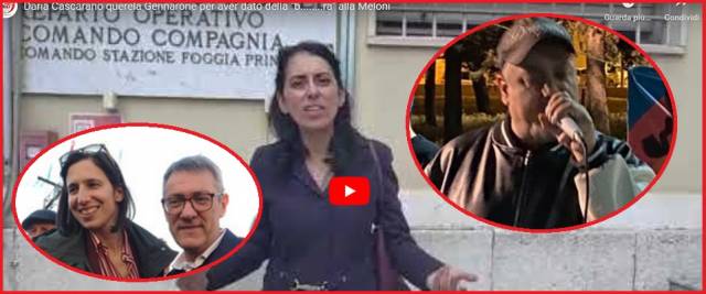 FdI denuncia le offese di Gennarone a Giorgia Meloni il primo maggio: ‘Vilipendio delle istituzioni’