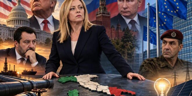 Meloni tra Washington, Mosca e Bruxelles: la premier ridisegna i confini della maggioranza