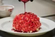 Panna cotta a forma di cervello per Halloween
